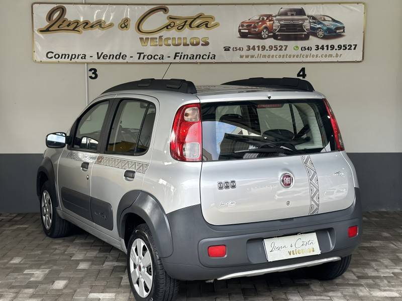 FIAT - UNO - 2014/2014 - Prata - R$ 37.900,00