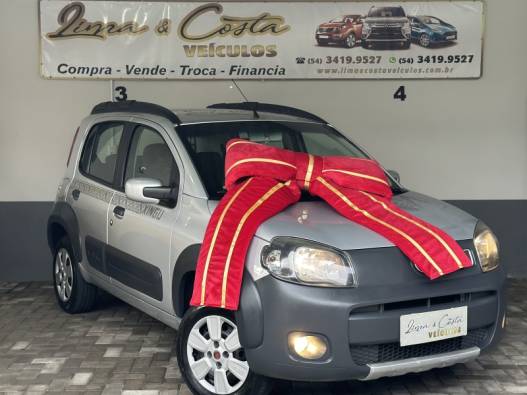 FIAT - UNO - 2014/2014 - Prata - R$ 36.900,00