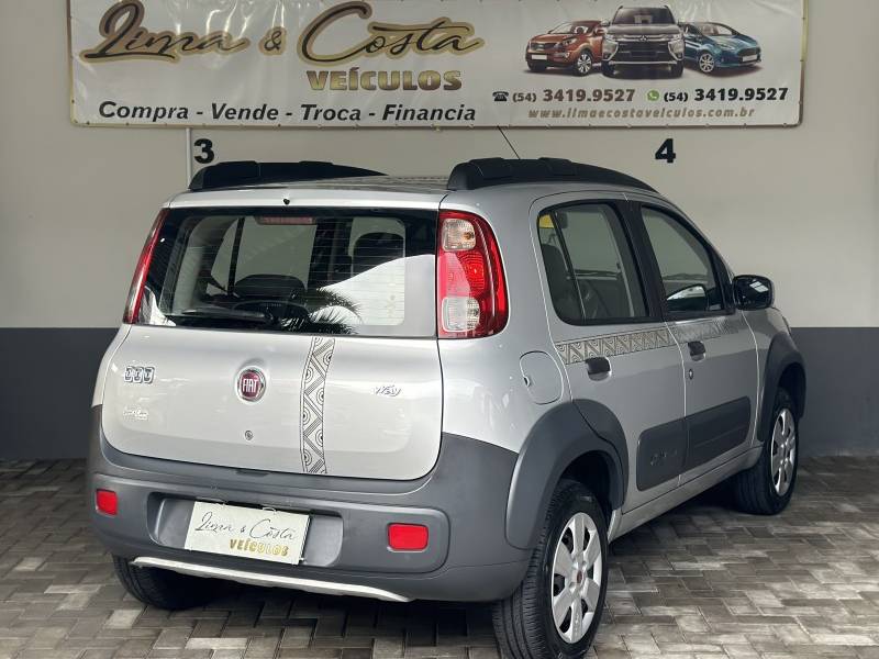 FIAT - UNO - 2014/2014 - Prata - R$ 37.900,00